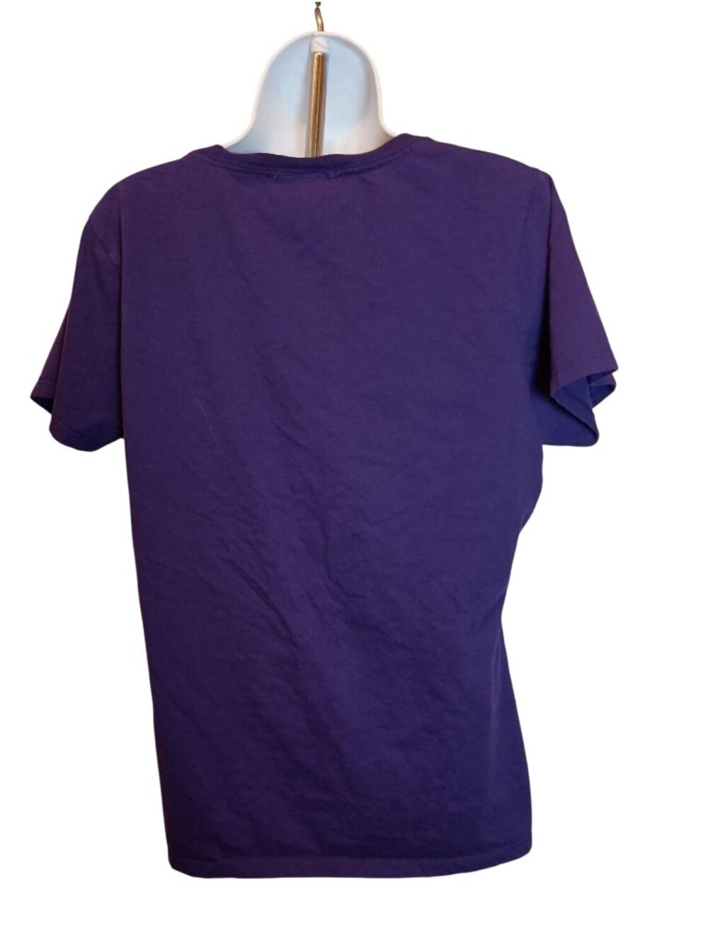 Team Apparel Football Minnesota Vikings Women's V-Neck Short Sleeve Shirt Sz. L - Picture 5 of 7